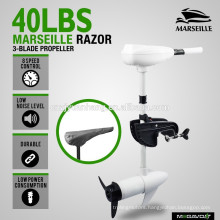 New Marine 40lbs thrust Electric trolling motor for boat White salt water